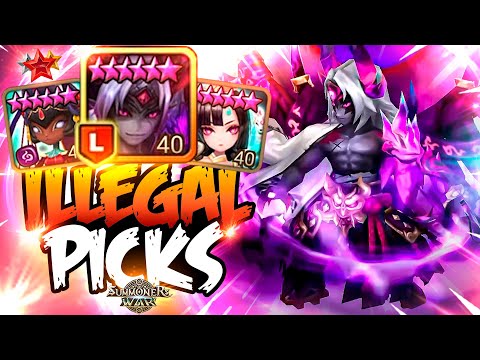 His G3 Team SHOULD BE ILLEGAL - Summoners War