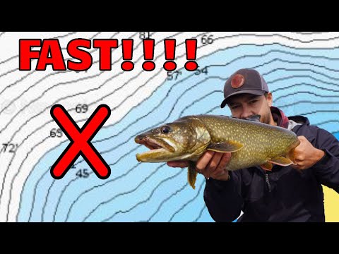 HOW TO FIND LAKE TROUT -  FAST