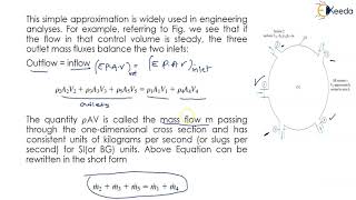 Conservation of Mass in Fluid Mechanics - Fluid Dynamics - Fluid Mechanics 1