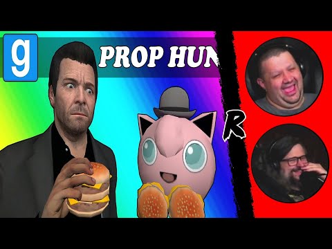 Gmod Prop Hunt - GTA Burger Shot Chaos! (Garry's Mod Funny Moments) | RENEGADES REACT