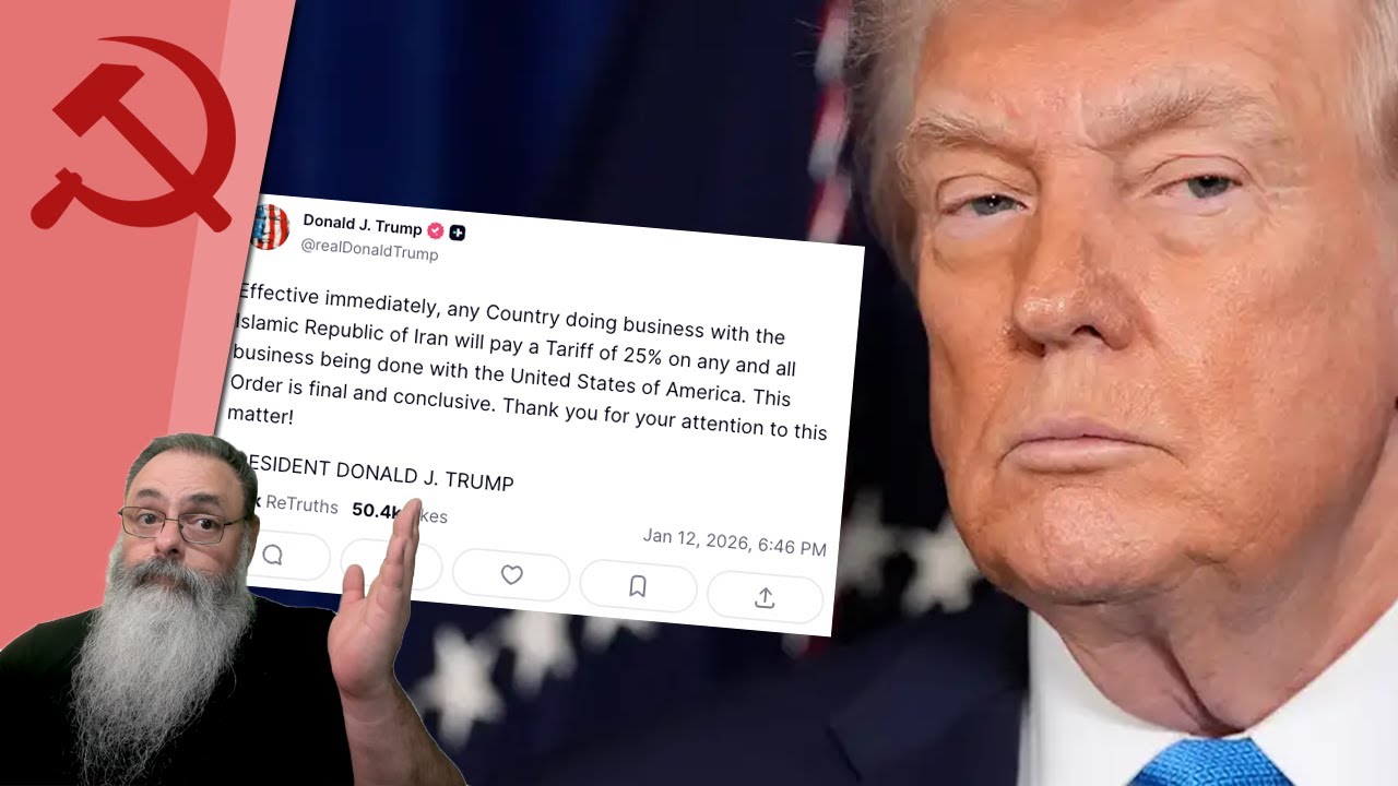 TRUMP diz que vai COLOCAR TARIFAS de 25% em PAÍSES que NEGOCIAM com IRÃ, ou seja, BRASIL entra NESSA