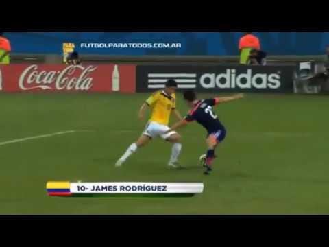 James Rodriguez Last Goal  |  Colombia 4  - 1 Japan   |    World Cup Brasil 2014