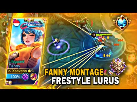 SUPER AGGRESSIVE⚡️FANNY MONTAGE FREESTYLE KILL | MLBB