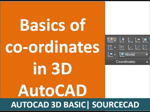 Introduction to AutoCAD 3d modelling and interface