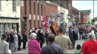 preview picture of video 'Armed Forces Day in St Ives Town Centre'