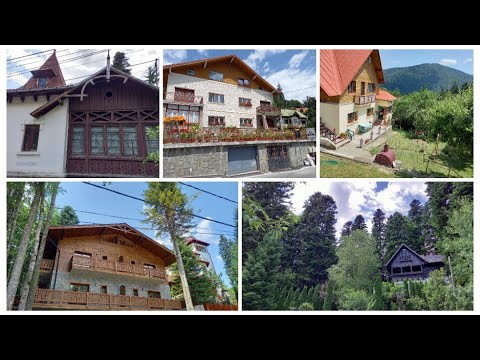 Pe străduțele pline de istorie din Sinaia |  Căsuțe vechi și frumoase, pensiuni, cazări inedite