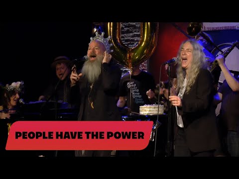 ONE ON ONE: Patti Smith w/ Michael Stipe - People Have The Power September 19th, 2016 City Winery NY