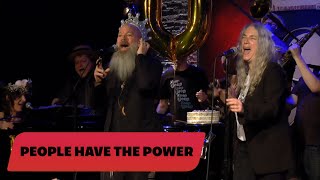ONE ON ONE: Patti Smith w/ Michael Stipe - People Have The Power September 19th, 2016 City Winery NY