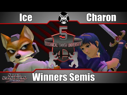 TSU5 - Ice (Fox) Vs. Charon (Marth) - Winners Semis - Super Smash Bros. Melee