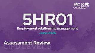 5HR01 - Assessment Review - Employment Relationship Management - June 226