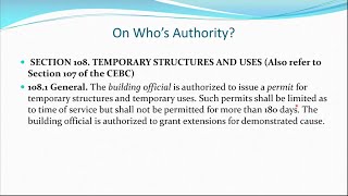 OSHPD Temporary Structures and Uses