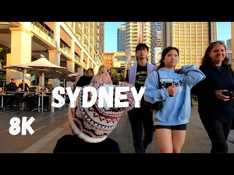 Breathtaking Sydney City 8K Ultra HD Walking Tour