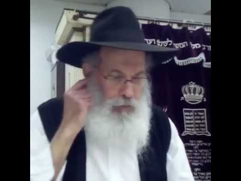 הרב זמרוני ציק כז חשון תשעז