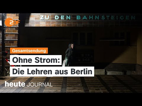 Video Thumbnail: heute journal vom 05.01.2026 Stromausfall in Berlin, Maduro vor Gericht, NATO unter Druck