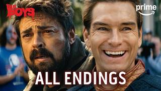The Boys - All Ending Scenes From Seasons 1-5 | Prime Video