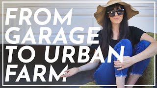 Total Garage RENOVATION | I turned my GARAGE into an URBAN FARM | Preparing for Abundance in 2020