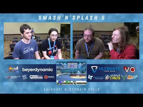 Pikmon & Aki vs C# & Drugfreechu - Smash 'N' Splash 5 Doubles Winners Semifinals