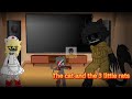 Terrible Mouse The Wolf React To The Cat And The 3 Little Rats Analog Horror Part 3 3