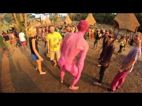 Ozora Festival 2013 - The pink man