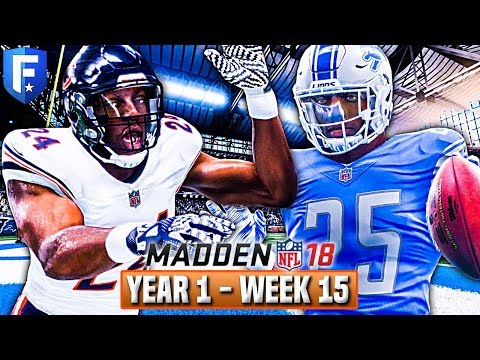 Madden 18 Bears Franchise Year 1 - Week 15 @ Lions | Ep.15