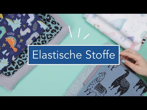 Welche Stoffe gibt es? 10 elastische Stoffarten | Nastjas Nähtipps