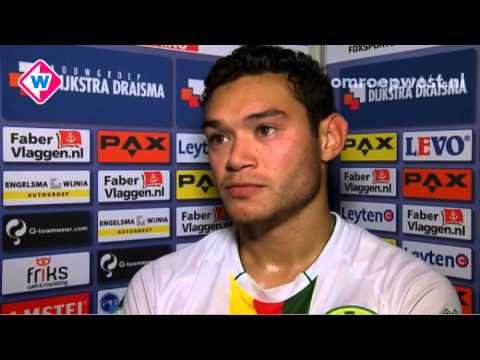 Reactie ADO-speler Xander Houtkoop na SC Cambuur - ADO Den Haag