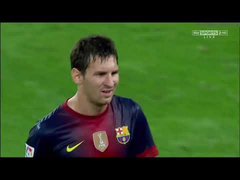 Messi VS Real Madrid 3-2 FULL MATCH 23-08-2012 - HD - Spanish Super Cup - EN