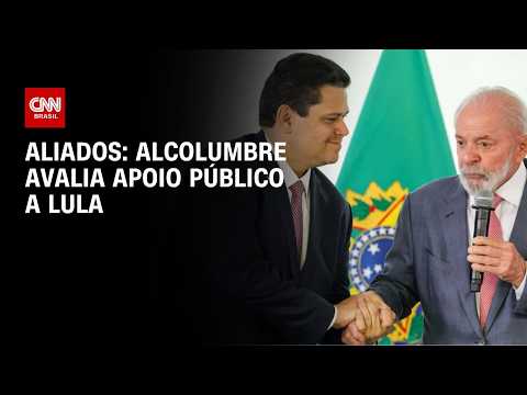 Aliados dizem que Alcolumbre ainda avalia declaração de apoio a Lula | LIVE CNN