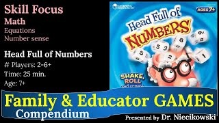 Head Full of Numbers: Math Skill Focus
