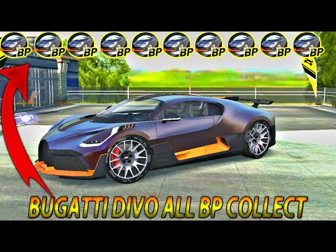 Extreme Car Driving Simulator - Bugatti Divo All Bp Collect | Bugatti Divo All Blueprint Collected