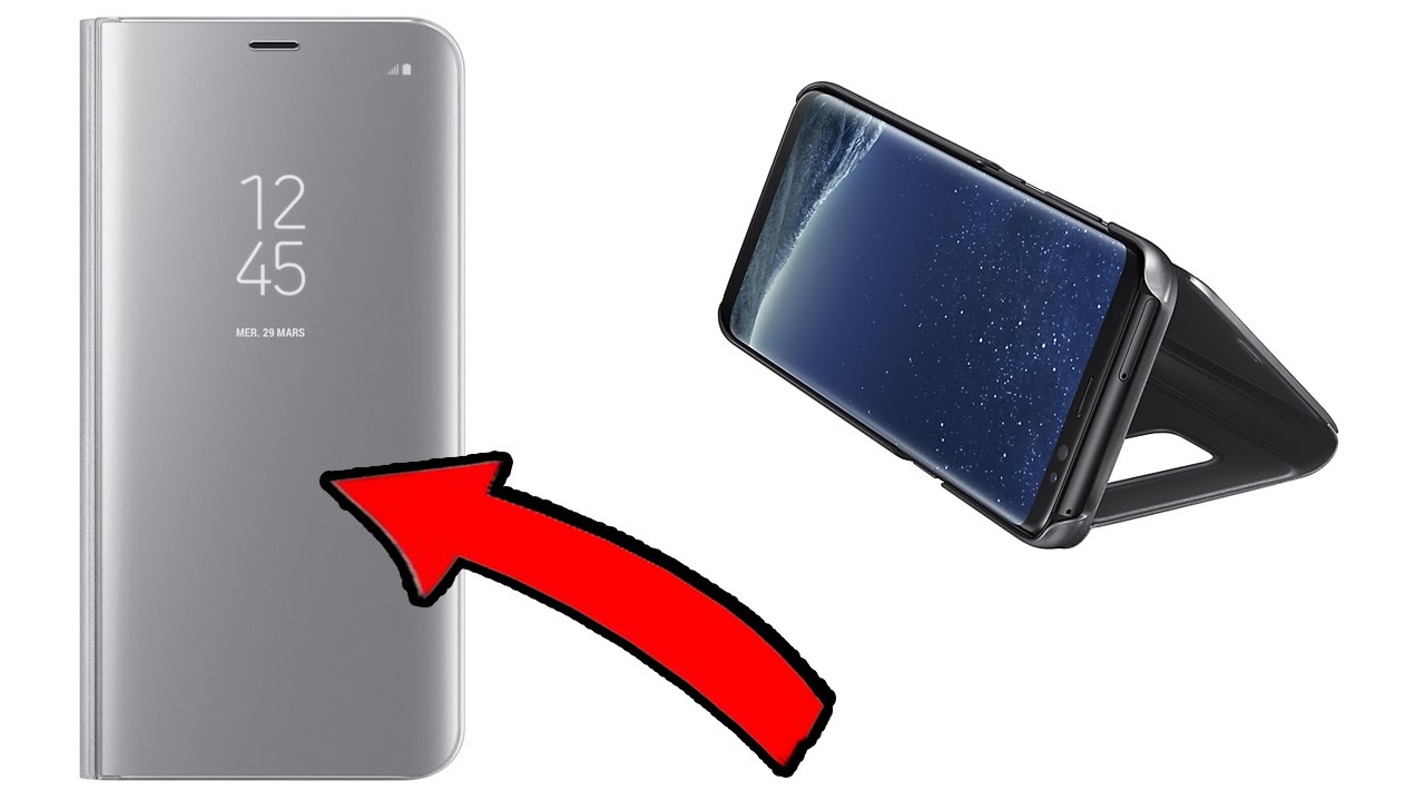 UNBOXING COQUE CLEAR VIEW POUR GALAXY S8 | ARGENT