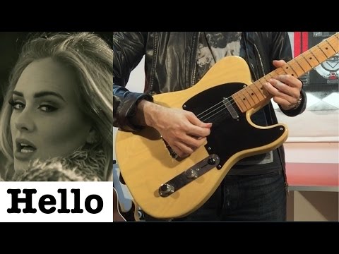 Adele - Hello [Electric Guitar Cover] 🎸 w/ TABS!