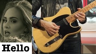 Adele - Hello [Electric Guitar Cover] 🎸 w/ TABS!