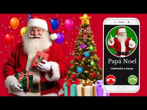 LLAMADA DE SANTA CLAUS (AL TELÉFONO) QUIERE SABER TUS REGALOS DE NAVIDAD!