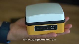 Cube RTK GNSS receiver with surveying X-Survey software