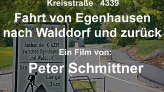 preview picture of video 'Sanierte Kreisstraße 4339 Egenhausen-Walddorf'