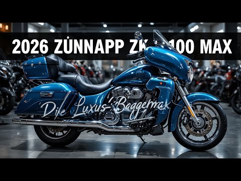 2026 BMW ZUNDAP ZK 1600 BAGGER MAX – Luxus, Power & Hightech auf Zwei Rädern!🇩🇪