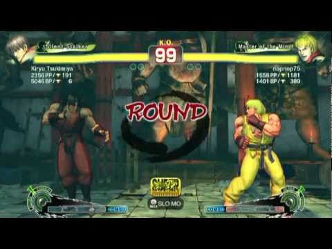 SSF4 AE: Kiryu Tsukimiya(Guy) vs nopnop75(Ken) - HD 720p
