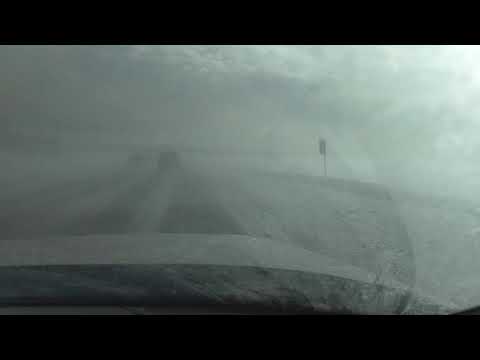 Highway snowstorm
