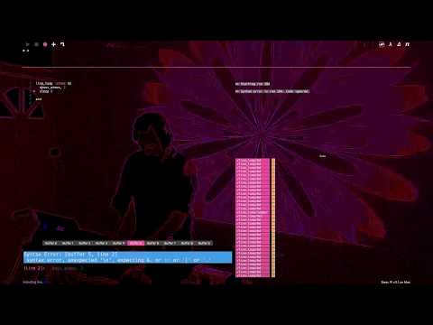 Sam Aaron - Live Coded practice stream