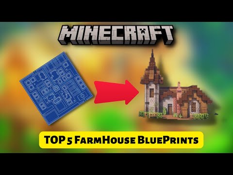 5 Best Minecraft Farmhouse Build Blueprints in 2022