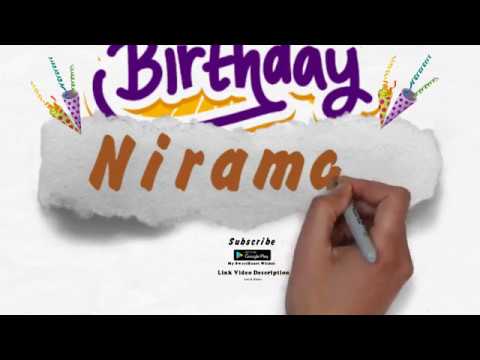 Happy Birthday Niramay