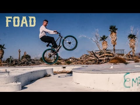 BIKE TRICKS AT AN ABANDONED WATERPARK?