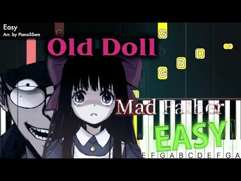 [Easy] 古い人形 Old Doll - Mad Father & Ib | Piano Tutorial