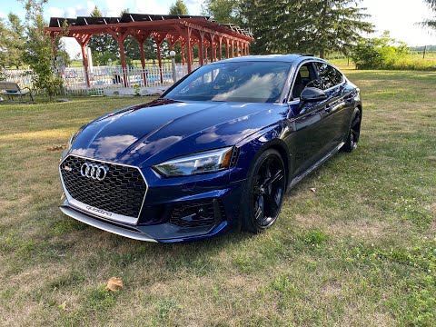 2019 Audi RS5 Sportback (B9) Exhaust Resonator Delete - Before & After