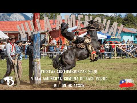 🐎Jineteadas en Villa Amengual, comuna de Lago Verde, región de Aysén, Chile