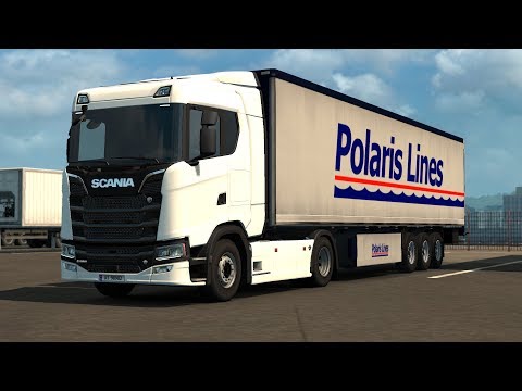 ETS 2 - SCANIA S 580 V8 - Trip: Oslo - Västerås