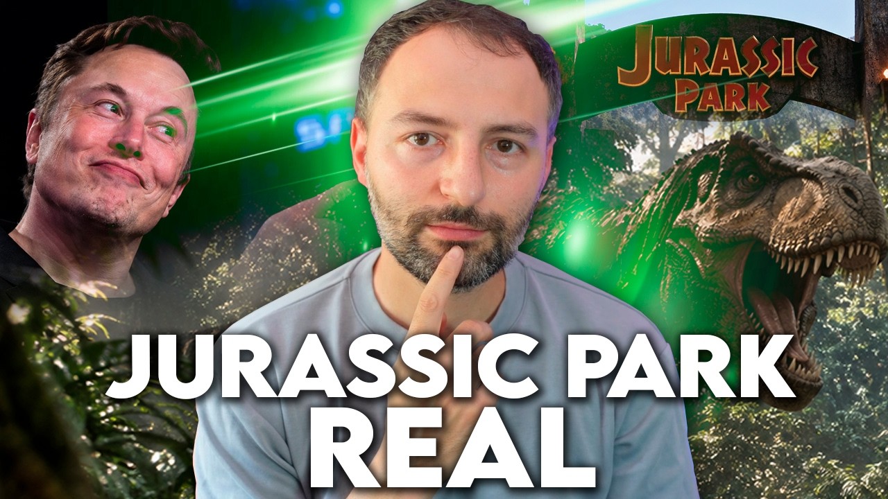 Elon Musk quiere Crear DINOSAURIOS SINTÉTICOS y un Jurassic Park REAL