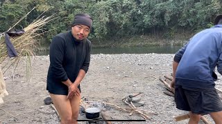 Camping In Winter With No Pants🥶|Survival|Camping|Northeastindia