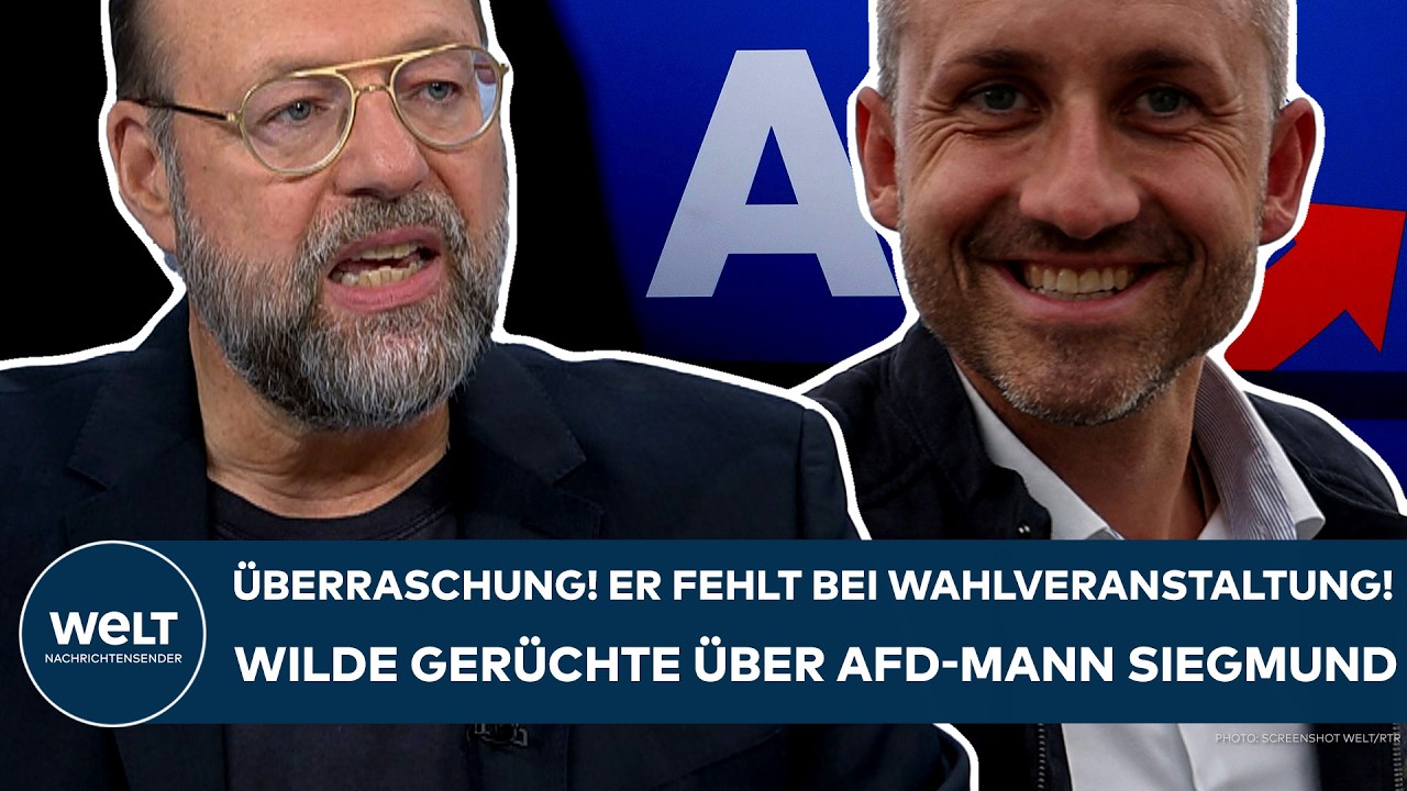 DEUTSCHLAND: "Da hatte er überrascht!" Migration? Plötzlich ist der AfD-Kandidat für Einwanderung!